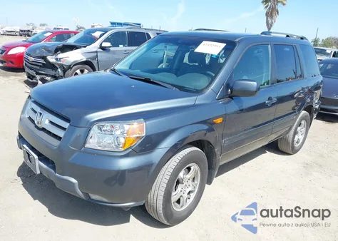 2006 Honda Pilot Ex from USA, damaged, VIN 5FNYF28466B013740